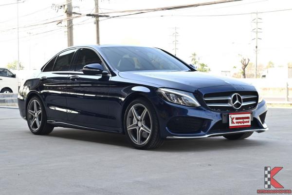 รถมือสอง Benz C300 2.1 ( 2015 ) W205 Blue TEC HYBRID AMG Dynamic Sedan