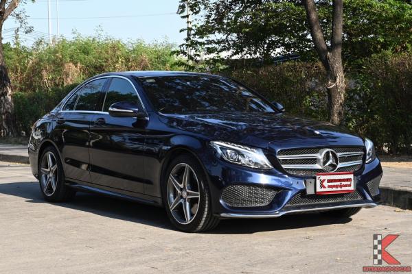 รถมือสอง Benz C300 2.1 ( 2015 ) W205 Blue TEC HYBRID AMG Dynamic Sedan